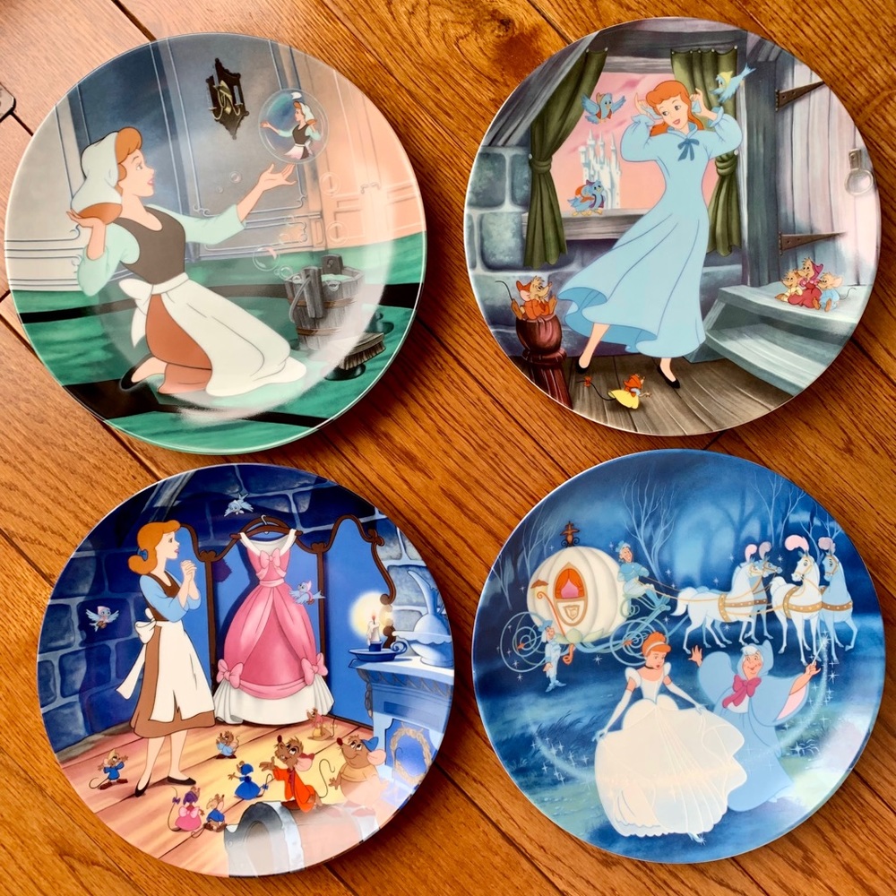 Walt Disney's Cinderella Collectors' Plate Series 1988-1989